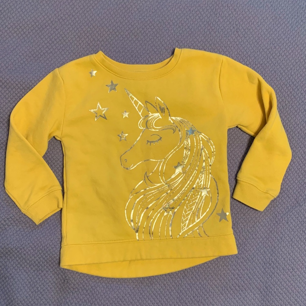 Kids unicorn sweatshirt. Soft and warm